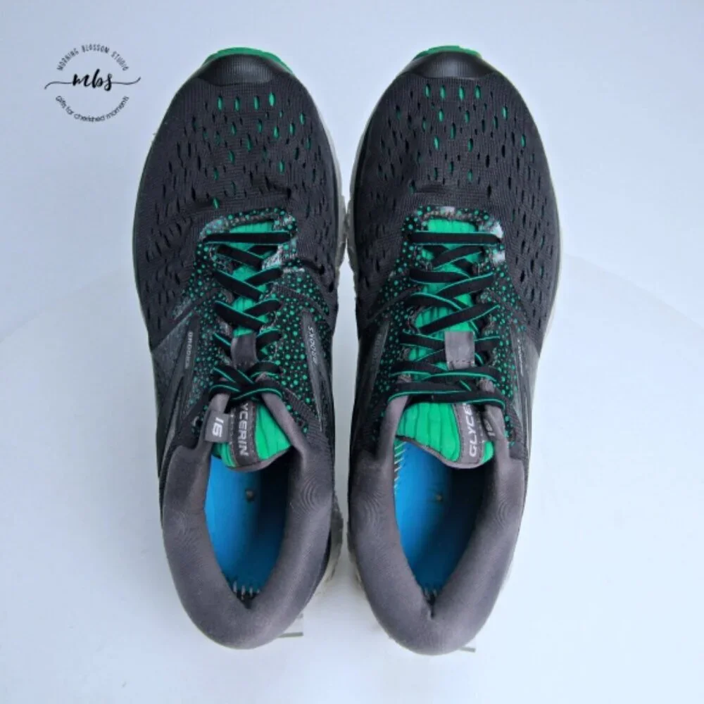 Brooks Glycerin 16 Running Shoes Black Womens‎ 9